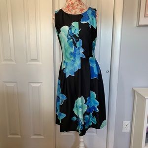 Floral Fit and Flare Dress